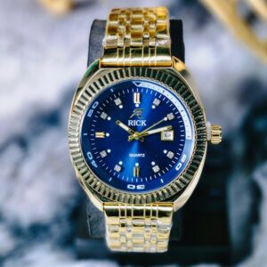 RICK Men’s Gold Chain Quartz Watch