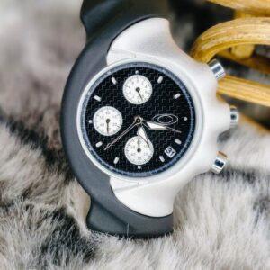 Luxury Dual-Tone Chronograph Watch for Men